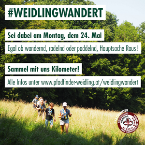 Read more about the article #weidlingwandert am Pfingstmontag